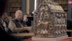 La Grande châsse de l'Abbaye de St-Maurice retrouve son aspect rutilant